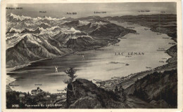 Lac Leman, Panorama - Genève