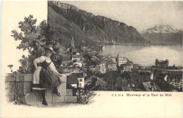 Montreux Et La Dent Du Midi - Montreux