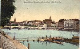 Basel - Mittlere Rheinbrücke - Autres & Non Classés