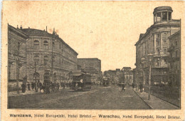 Warszawa - Warschau - Hotel Europejski - Feldpost - Polonia