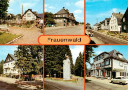 Frauenwald Thueringen PdF Bahnhofsgaststaette Nordstrasse FDGB Erholungsheime Ra - Sonstige & Ohne Zuordnung