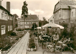 Oberhain Rudolstadt Thueringen FDGB Erholungsheim Vorgarten Am Speisesaal - Sonstige & Ohne Zuordnung