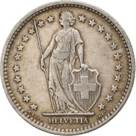 Suisse, 2 Francs, 1907, Bern, Argent, TTB, KM:21 - Altri & Non Classificati