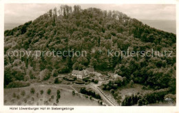 Honnef Bad Hotel Loewenburger Hof Fliegeraufnahme Siebengebirge - Bad Honnef