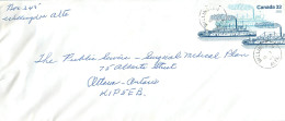 Entier Postal Postal Stationary Canada Bateaux Bateau Willingoon - 1953-.... Elizabeth II