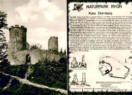 Ebersberg Rhoen Ruine Ebersburg - Sonstige & Ohne Zuordnung