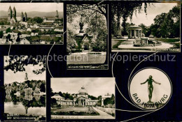 Bad Homburg Erloeser Kirche Und Schloss Russische Kirche Elisabeth Quelle Schlos - Bad Homburg