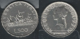 1960 Italia Lire 500 Caravelle Argento FDC - Altri & Non Classificati