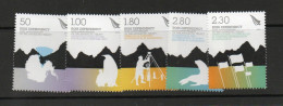 ROSS DEPENDENCY  - 2009 - ANTARCTIC TREATY SET OF 5 MINT NEVER HINGED SG £17.10 - Unused Stamps