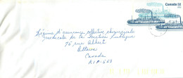 Entier Postal Postal Stationary Canada Bateaux Bateau - 1953-.... Elizabeth II