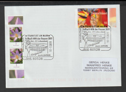 Germany Cover 2011 Football World Cup Women - Frankfurt Am Main - Japan Champions. Postal Weight 0,04 Kg. Please Read Sa - Briefe U. Dokumente