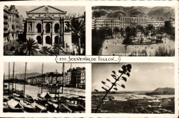 CPM Souvenir De Toulon Theatre Place De La Liberte - Toulon