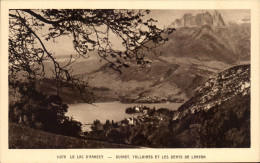 CPA Le Lac D'Annecy Duingt Talloires Et Les Dents De Lanfon - Altri & Non Classificati