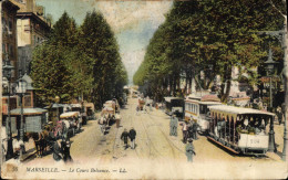 CPA Marseille Le Cours Belsunce Tramway - Non Classificati