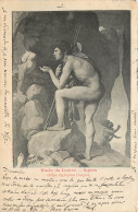 CPA Musee Du Louvre Ingres Oeulipe Expliquant L'enigme - Louvre