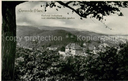 Gernrode Harz Panorama Blick Auf Kurhotel Stubenberg - Sonstige & Ohne Zuordnung