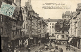 CPA La Normandie Lisieux Marche A La Poterie - Lisieux
