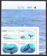 2011 Uruguay 3192-3195VB+Tab Marine Fauna - Whale Watching 14,00 € - Wale