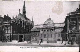 CPA Paris Saint Chapelle Au Palais De Justice - Other Monuments