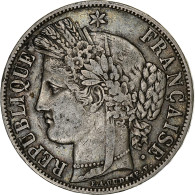 France, 5 Francs, Cérès, 1851, Paris, Argent, TB+, KM:761.1 - 5 Francs