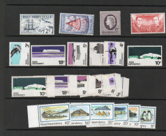 ROSS DEPENDENCY  - 1967/ 1982 - SELECTIONS  MINT NEVER HINGED SG £50+ - Unused Stamps