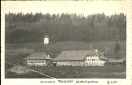 Allerheiligenberg Sanatorium Wirtschaft  Ungelaufen Ca. 1920 - Sonstige & Ohne Zuordnung