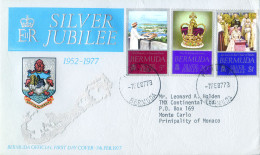 Annata Completa 1977. 3 FDC. - Bermuda