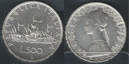1995 Italia Lire 500 Caravelle Argento FDC - Altri & Non Classificati
