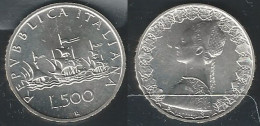1997 Italia Lire 500 Caravelle Argento FDC - Altri & Non Classificati