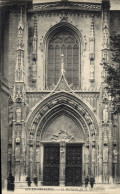 CPA Aix En Provence Le Portique De La Cathedrale - Aix En Provence