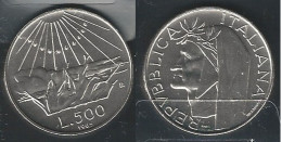 1965 Italia Lire 500 Dante Alighieri Argento FDC - Altri & Non Classificati