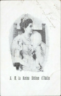 Ao504 Cartolina Personaggi Famosi S.m.la Reine Helene D'italie - Other & Unclassified