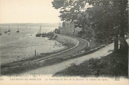 CPA Environs De Morlaix Le Tournant Du Bas De La Riviere Et Chalet Du Cycle - Morlaix