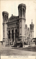 CPA Lyon Basilique De Notre Dame De Fourviere - Lyon 1