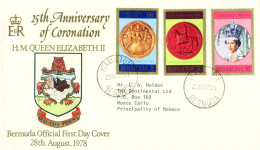 Annata Completa 1978. 4 FDC. - Bermuda