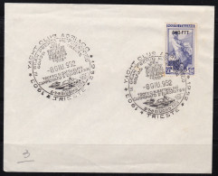1952 TRIESTE A - N. 89 Su Lettera Con Annullo TROFEO BATTAGLINI - Autres & Non Classés