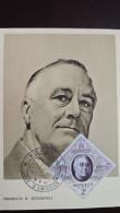 O) 1956 MONACO, FRANKLIN DE ROOSEVELT, MAXIMUM CARD, XF - Altri & Non Classificati