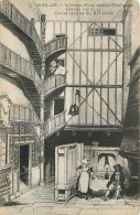 CPA Morlaix Interieur D'une Maison Pouliguen - Morlaix