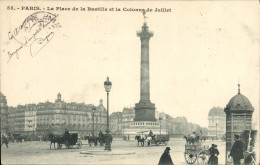 CPA Paris Colonne Vendome - Squares