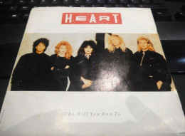 Vinyle 45t - HEART : Who Will You Run To / Magic Man - Hard Rock & Metal