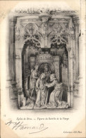 CPA Eglise De Brou Figures Du Retable De LA Vierge - Brou - Kirche