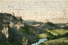 Saaleck Panorama Saaletal Mit Blick Zur Rudelsburg - Bad Kösen