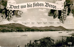 Bad Honnef Blick Auf Rhein Und Siebengebirge - Bad Honnef