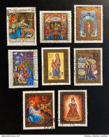 Österreich Weihnachten Alle Weihnachtsmarken Von 1993 - 2000 Gestempelt/o - Kerstmis