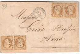 87971 -  VILLENEUVE  SUR  YONNE  Type  15 - 1849-1876: Klassik
