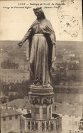 CPA Lyon Basilique ND De Fourviere Vierge De L'ancienne Eglise - Lyon 1