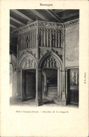 CPA Bourges Hotel Jacques Cour Escalier De La Chapelle - Bourges