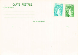 ENTIER POSTAUX FRANCE - Andere & Zonder Classificatie