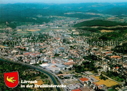 Loerrach Fliegeraufnahme - Lörrach