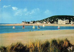 14 DIVES SUR MER LA PLAGE ET LA VUE SUR HOULGATE - Dives